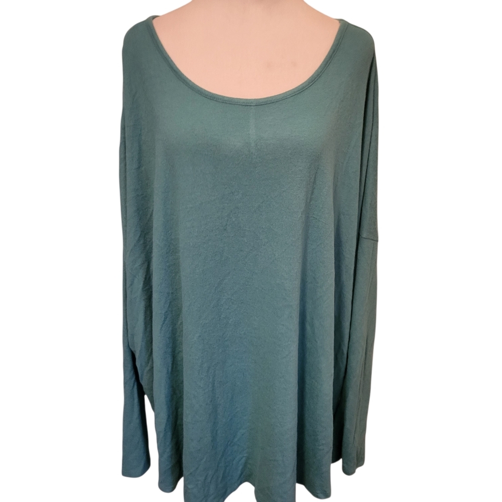 Lane Bryant Plus Top Blue sz 4X